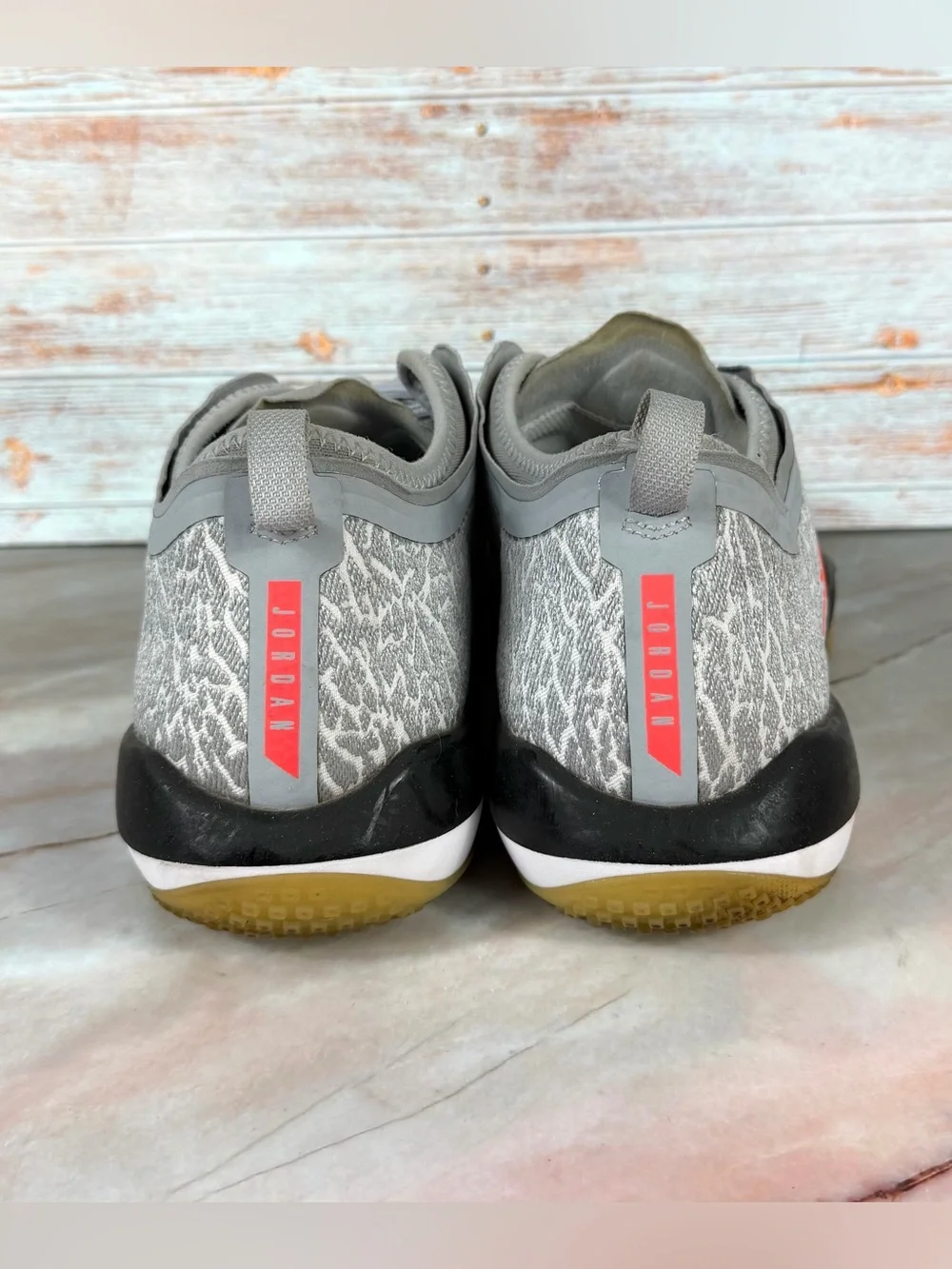 Jordan Trainer 1 Low Elephant Print Grey Infrared Jumpman Sneakers size 13